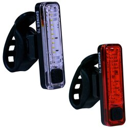 Planet Bike Shiner 70 Headlight and Taillight Set